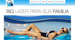 Desktop Screenshot of bigpiscinas.com.br